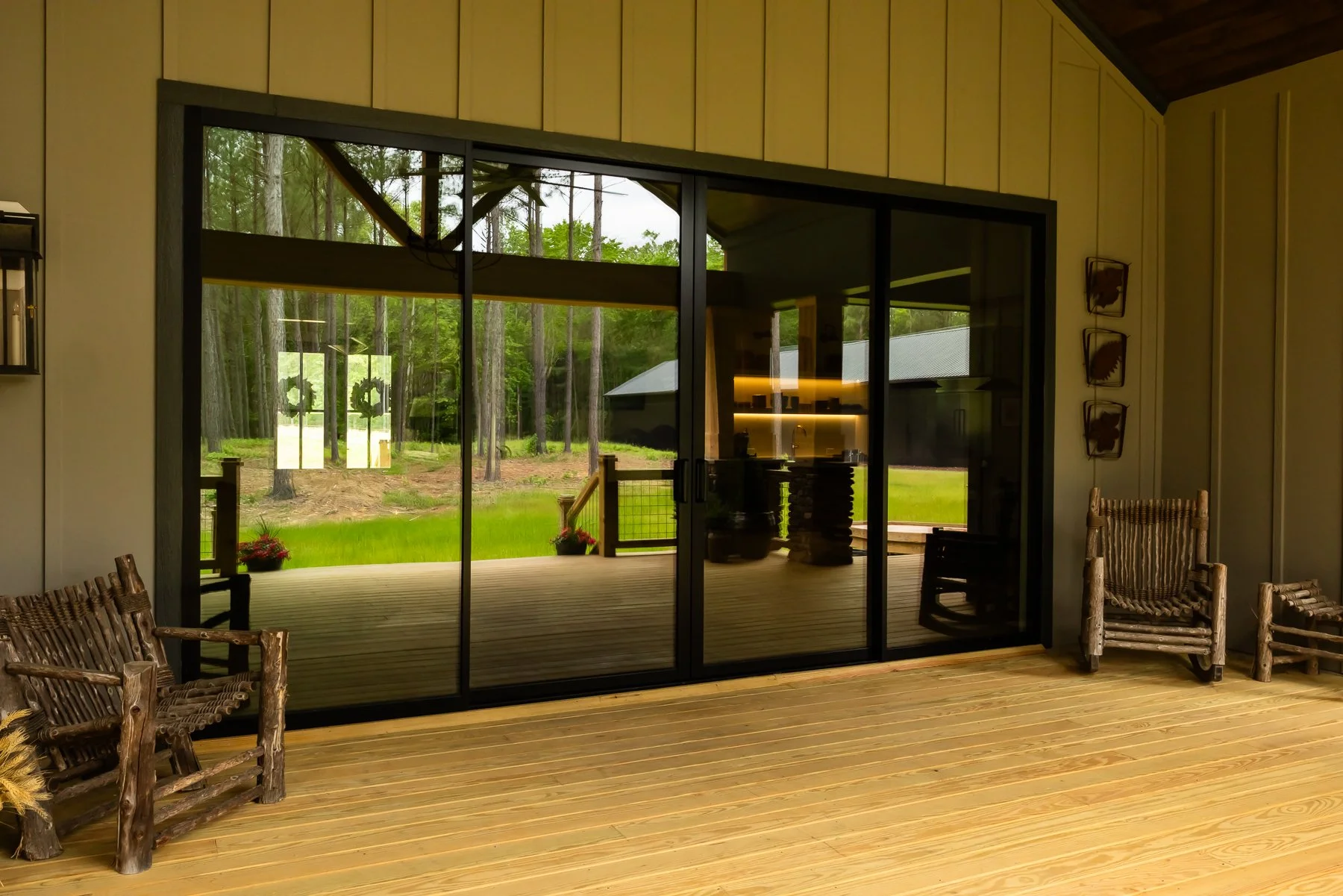 Interior under construction with finishes and selections being reviewed